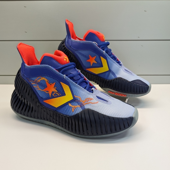 Converse All Star BB Prototype CX Thunder Lighting Blue Frame Basketball Wmn 10 - Picture 2 of 9